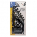 신와 볼트/너트 게이지 S-73773 (107x237x6)