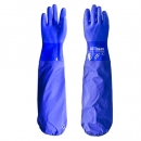 코레카 PVC토시형장갑 핸드맥스 블루그랩슬리브 (60cm) NO.308