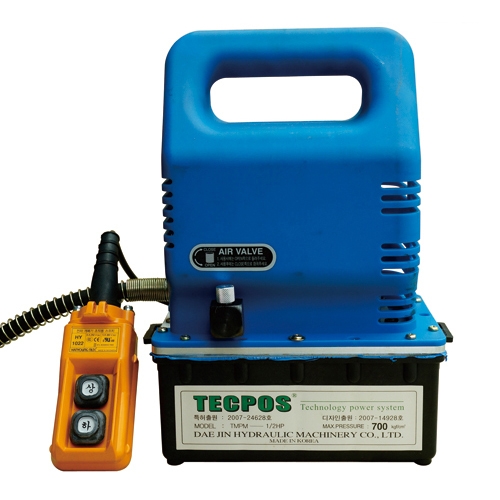 대진유압 유압식 미니전동펌프 TMPM 1/2HP